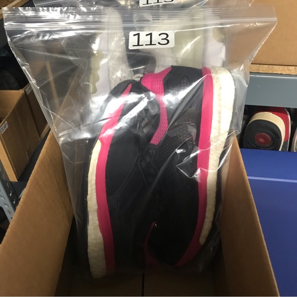 Adidas Boost Supernova Glide 8 Black/Pink Running Shoes AF6557 Women's Size 9 - Picture 12 of 12